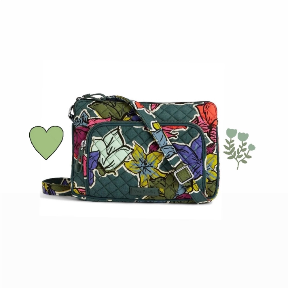 Vera Bradley iconic RFID little hipster crossbody 🌸